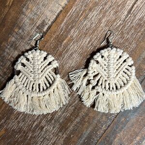 Bohemian Macrame earrings